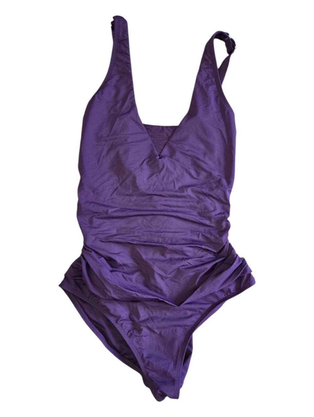 Lands' End xxl Purple One-Piece Swimsuit